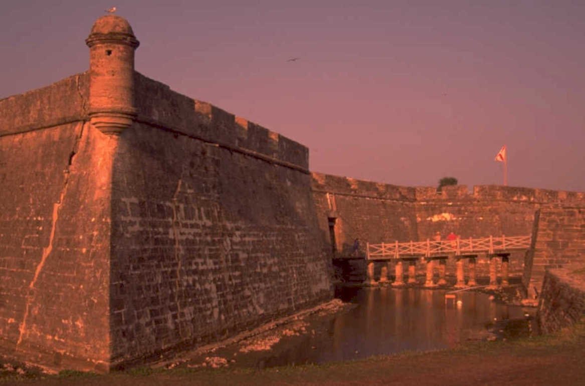 fort sunset angelo 1980s 1990s A4 Photo Print