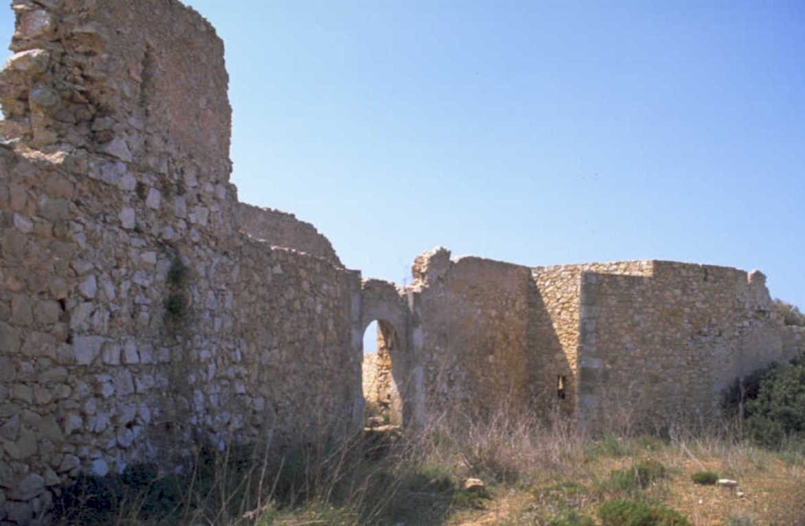 fortress ruins mediterranean 1980s 1990s A4 Photo Print