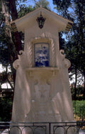fountain garden spanish 1980s 1990s A4 Photo Print