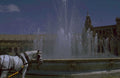 fountain horse carriage 1980s 1990s A4 Photo Print