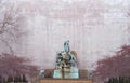 fountain institute brick Vintage A4 Photo Print