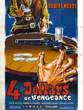 four dollars for vengeance  01 film star poster A4 Photo Print