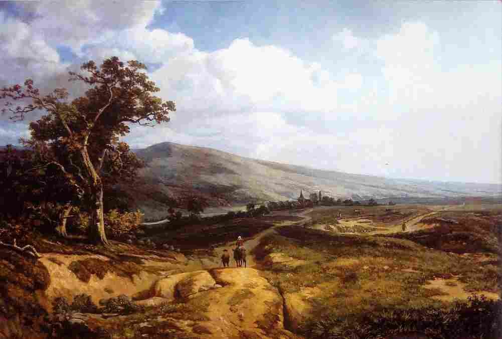 fourmois landscape in the ardennes Art A4 Photo Print