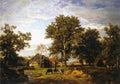 fourmois landscape with farm Art A4 Photo Print