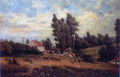 fourmois landscape with farms Art A4 Photo Print