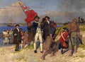 fox Landing of Captain Cook at Botany Bay Art A4 Photo Print