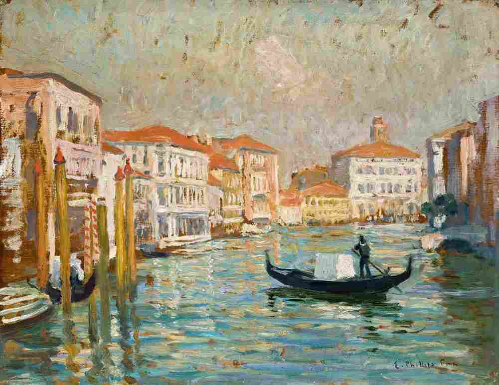 fox Venice Art A4 Photo Print