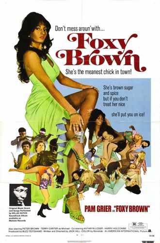 foxy brown  01 film star poster A4 Photo Print