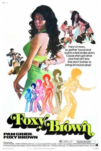 foxy brown  02 film star poster A4 Photo Print