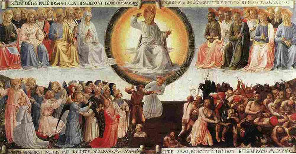 fra Last Judgment Art A4 Photo Print