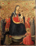 fra Madonna with Angels and the Saints Dominic and Catherine Art A4 Photo Print