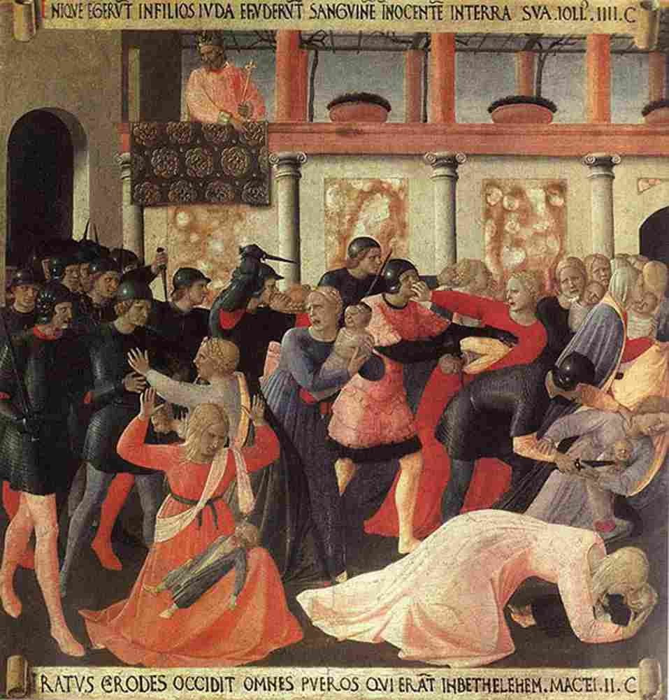 fra The Masacre of the Innocents Art A4 Photo Print
