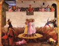 fra angelico Saint Cosmas and Saint Damian Condemned Art A4 Photo Print