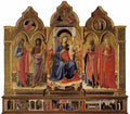 fra angelico cortona polyptych Art A4 Photo Print