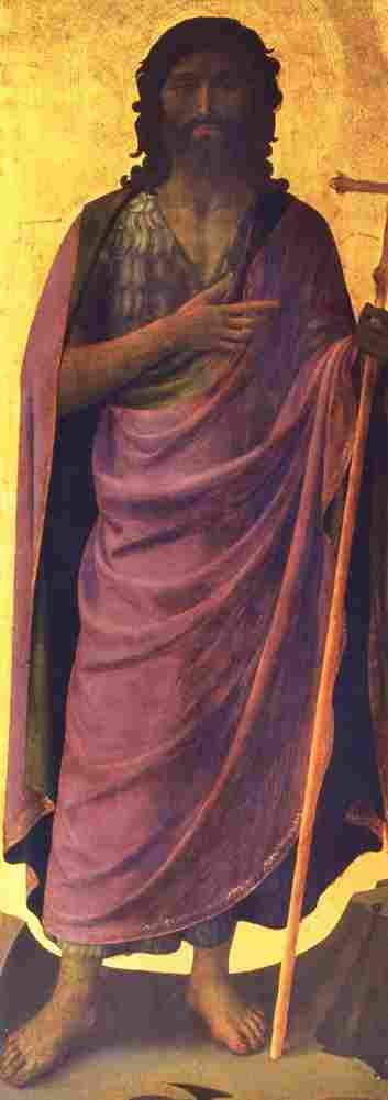 fra angelico linaioli tabernacle saint john the baptist Art A4 Photo Print
