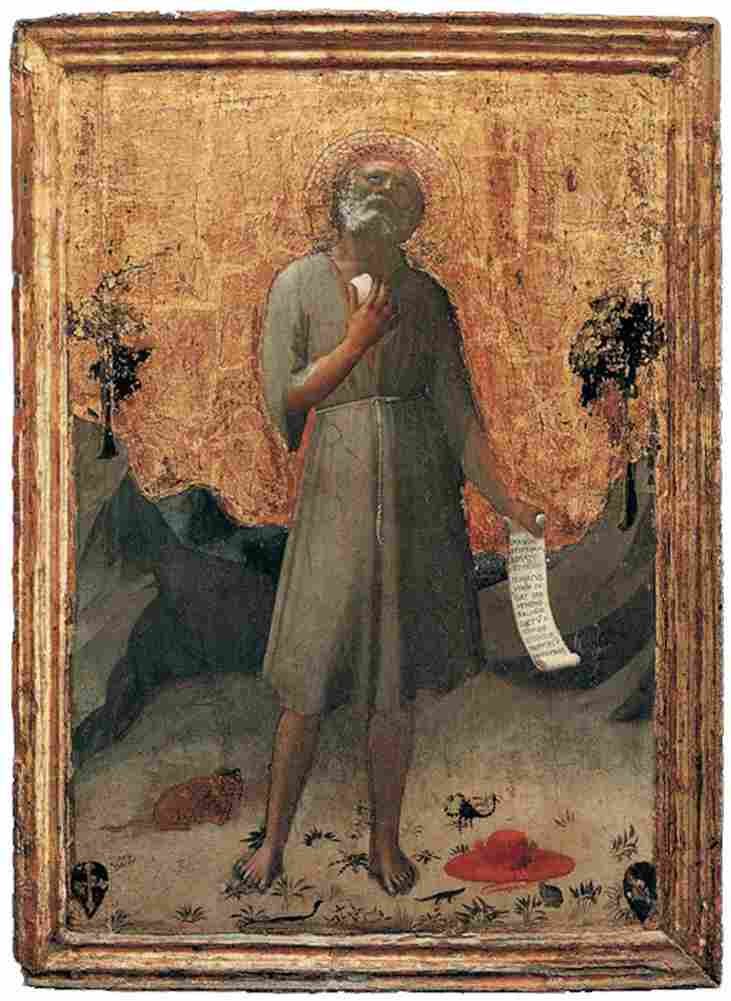 fra angelico penitent saint jerome Art A4 Photo Print