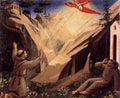 fra angelico receiving the stigmata Art A4 Photo Print