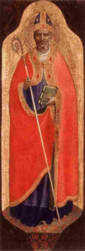 fra angelico saint nicholas of bari Art A4 Photo Print