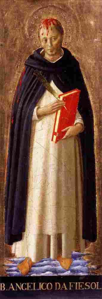 fra angelico saint peter martyr Art A4 Photo Print