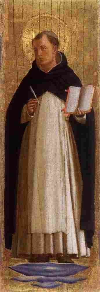 fra angelico saint thomas aquinas Art A4 Photo Print