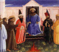 fra angelico trial by fire Art A4 Photo Print
