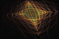fractal star diamond Vintage A4 Photo Print