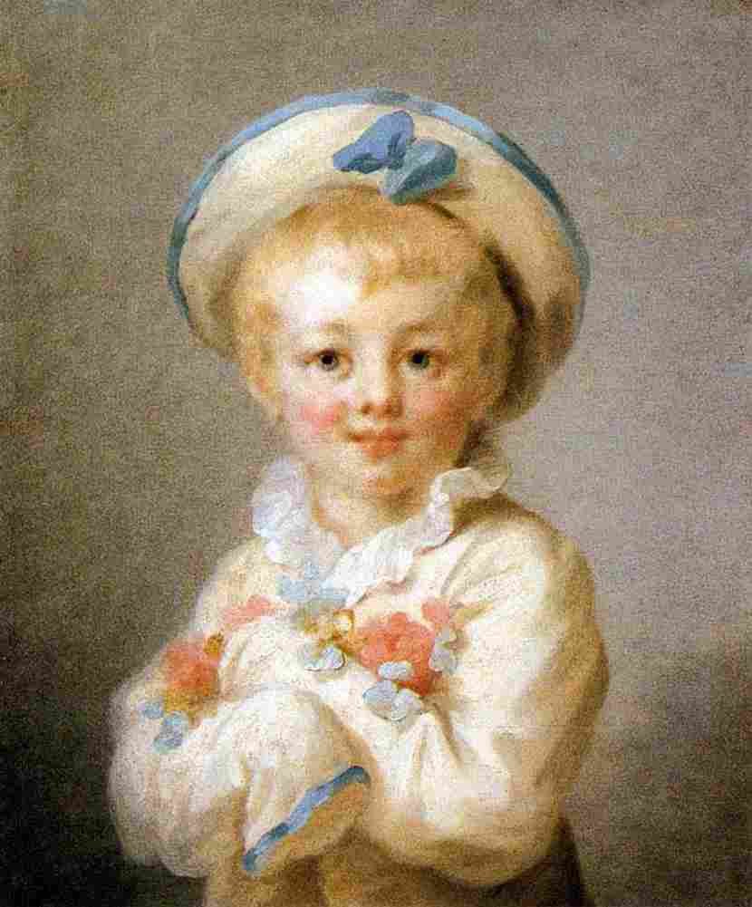 frag A Boy as Pierrot Art A4 Photo Print