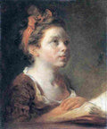 frag A Young Scholar Art A4 Photo Print