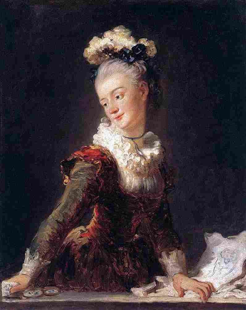 frag Marie Madeleine Guimard Art A4 Photo Print