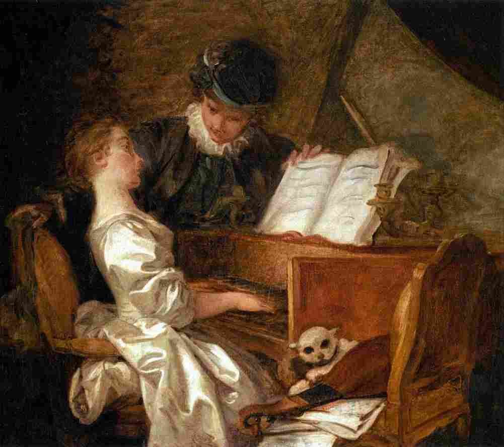 frag Music Lesson Art A4 Photo Print