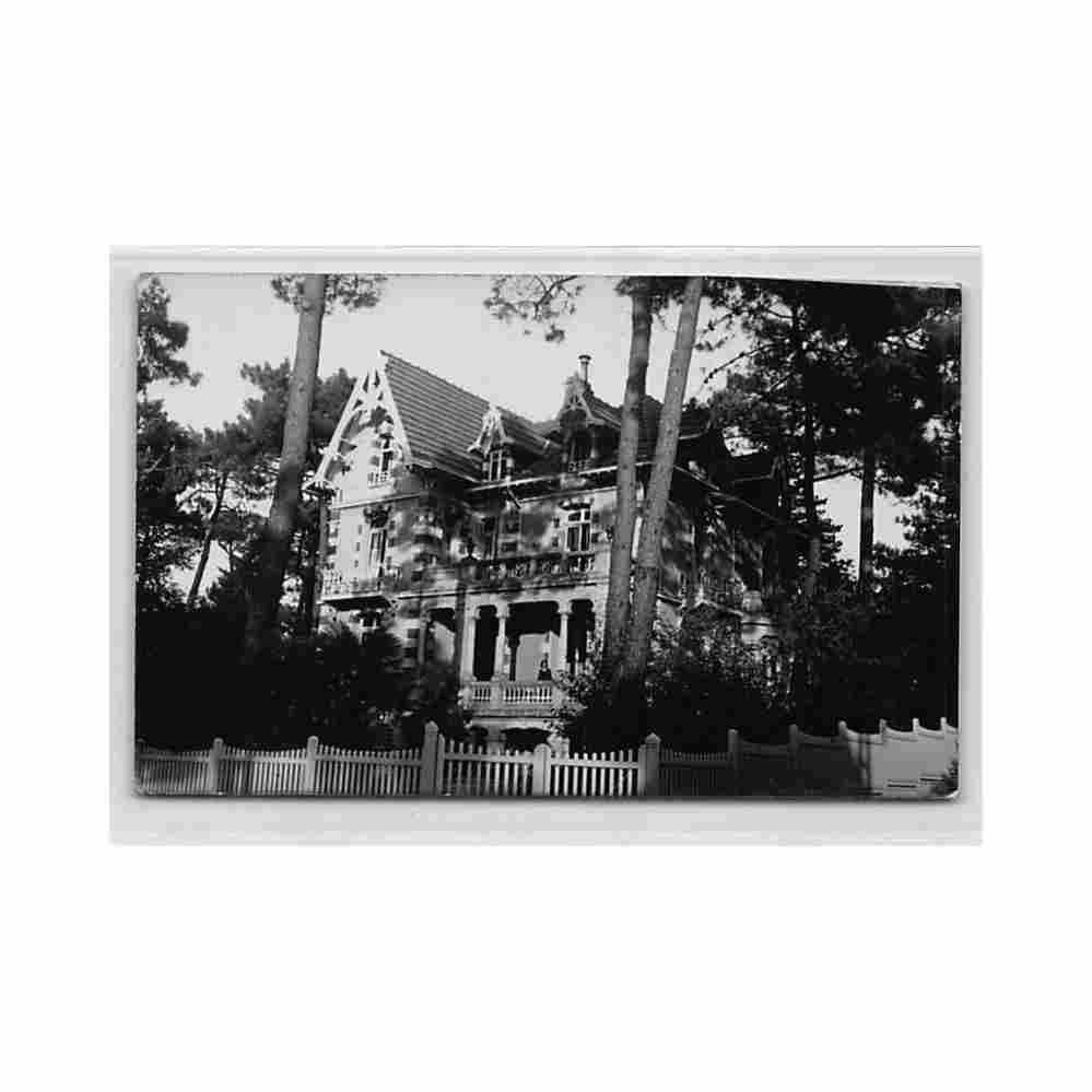 france arcachon 33 villa burgendia carte ed inconnu Vintage A4 Photo Print