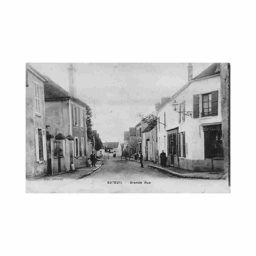france auteuil 60 grande rue Vintage A4 Photo Print