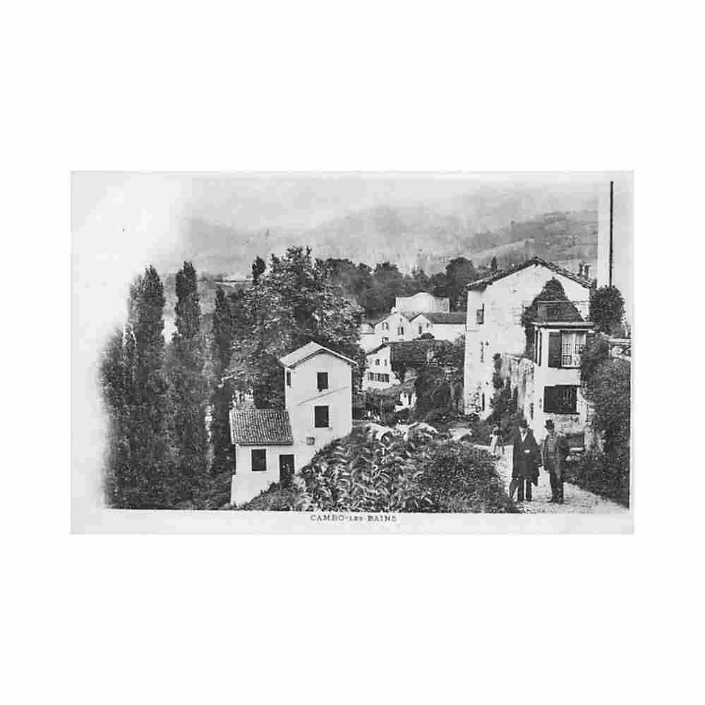 france cambo les bains 64 vue generale ed inconnu Vintage A4 Photo Print