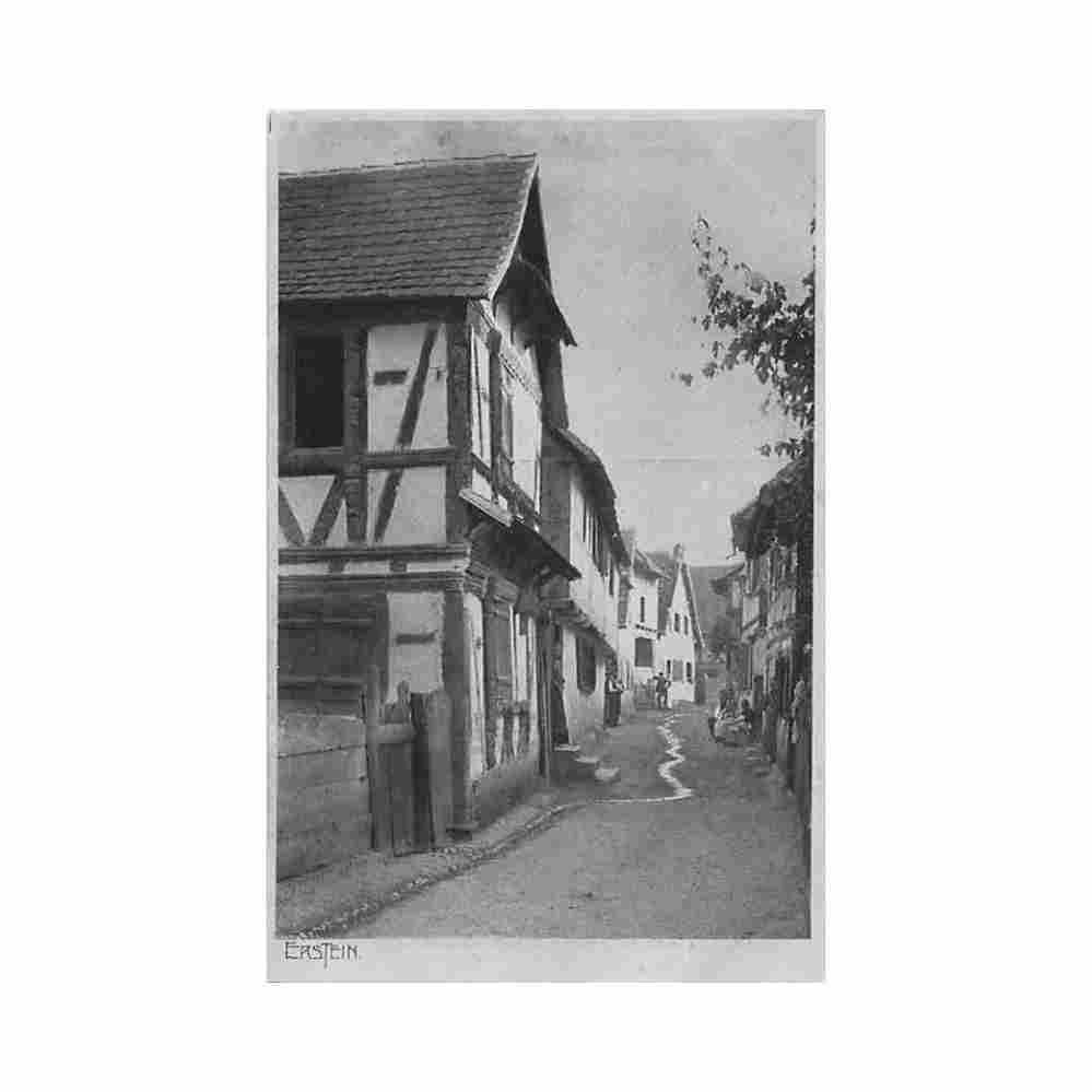 france erstein ed revue alsacienne strasbourg Vintage A4 Photo Print