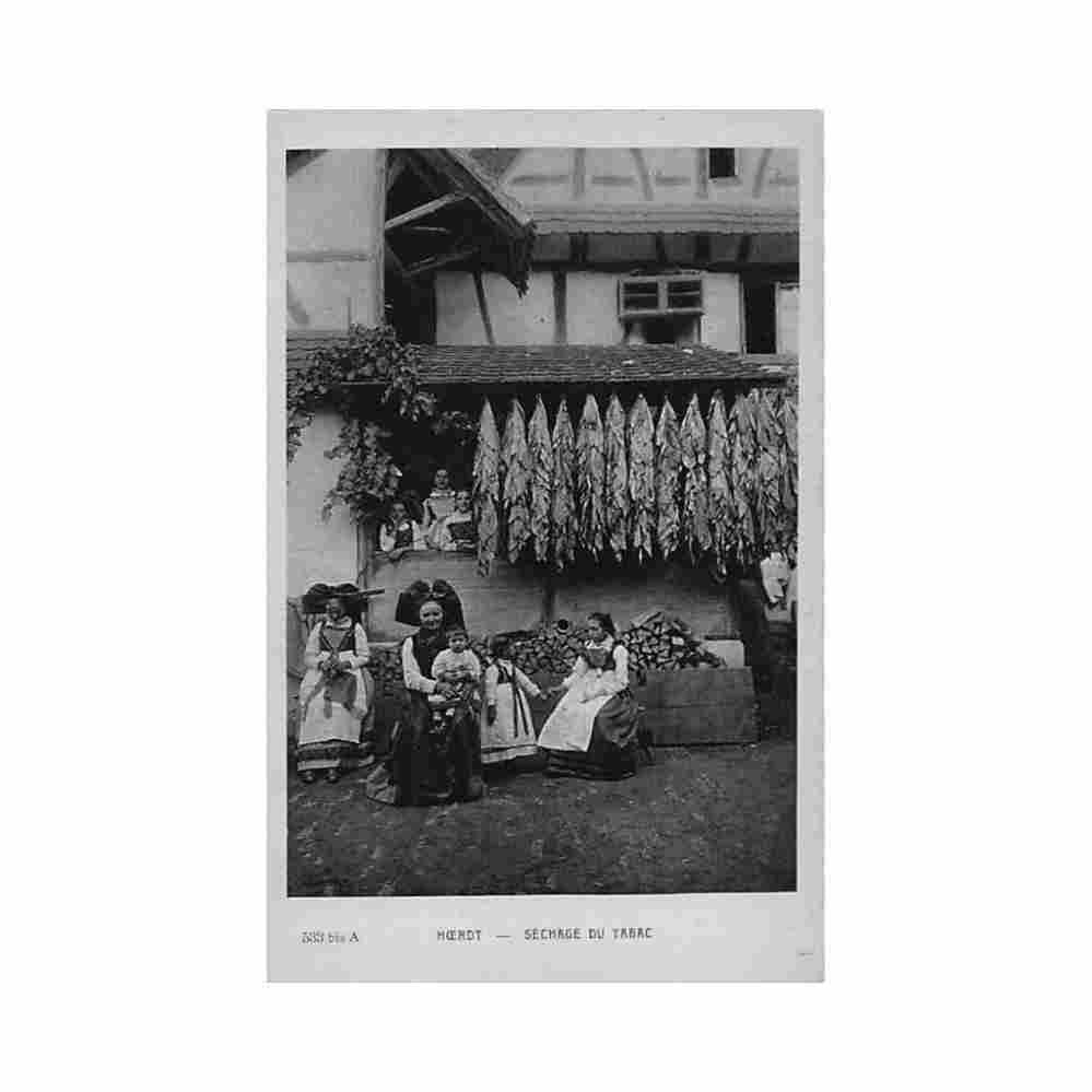 france hoerdt sechage du tabac ed braun cie Vintage A4 Photo Print