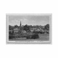 france saint pierre de cernieres 27 vue generale ed r caron Vintage A4 Photo Print
