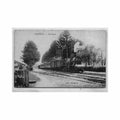 france sauilly 89 la gare ed michaut Vintage A4 Photo Print
