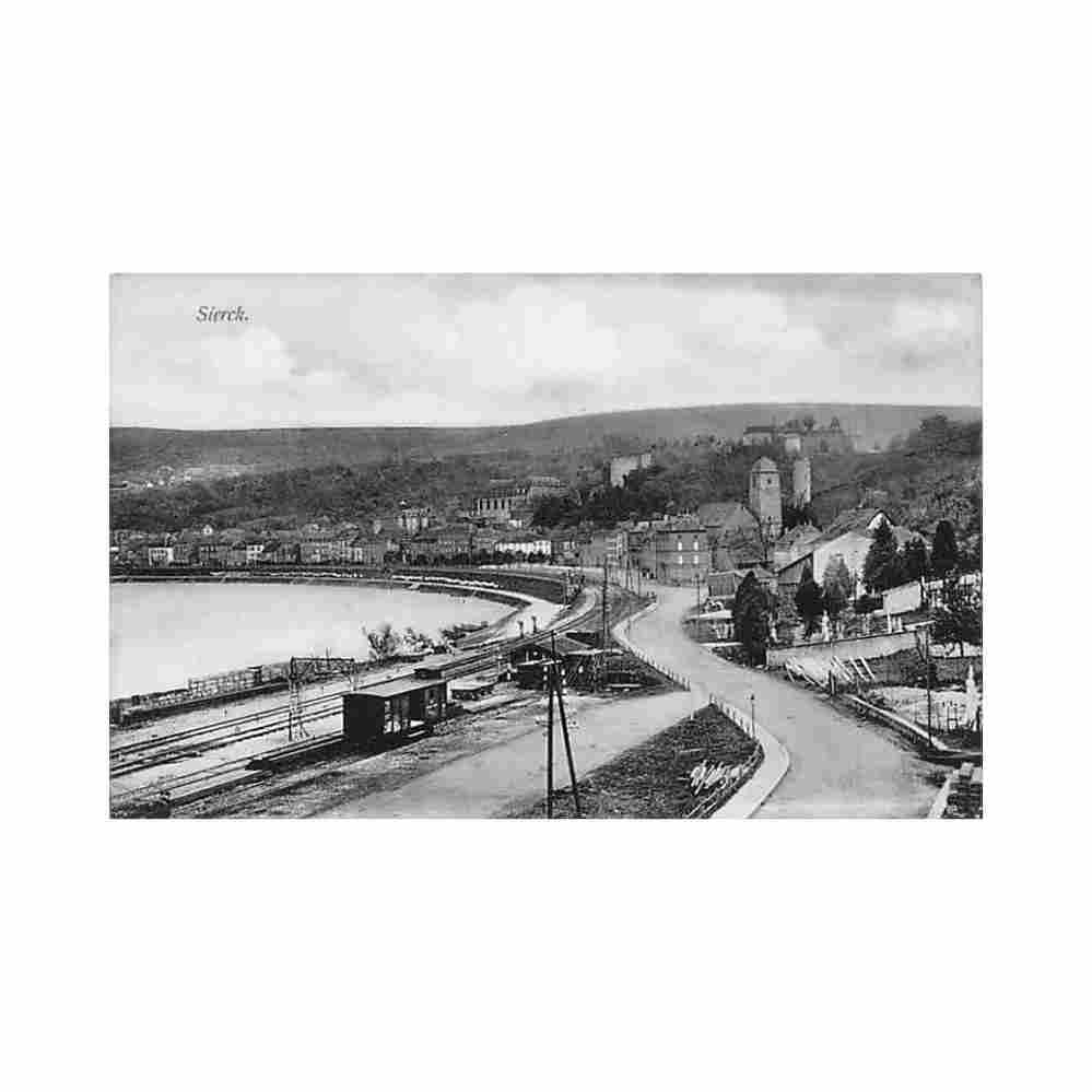 france sierck 57 panorama ed inconnu Vintage A4 Photo Print