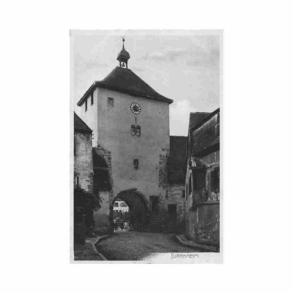 france turckheim ed revue alsacienne strasbourg Vintage A4 Photo Print