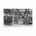 france valenciennes un des dortoirs Vintage A4 Photo Print