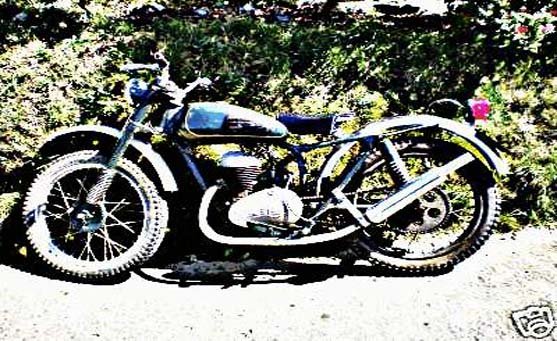 francis barnett motorbike A4 Photo Print