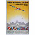 francis de jongh meeting international d aviation lausanne 1924 2 Advert A4 Photo Print