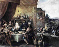 francken Feast of Esther Art A4 Photo Print