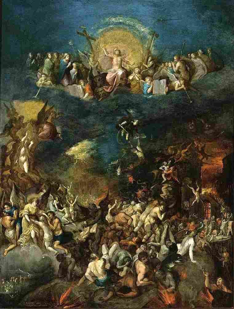 francken The Last Judgement Art A4 Photo Print