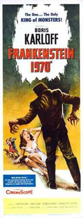 frankenstein 1970 1958  03 film star poster A4 Photo Print