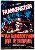 frankenstein and the monster from hell  02 film star poster A4 Photo Print