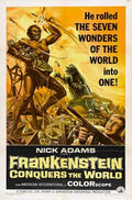 frankenstein conquers the world  02 film star poster A4 Photo Print