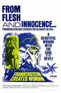 frankenstein created woman  01 film star poster A4 Photo Print