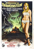 frankenstein created woman  02 film star poster A4 Photo Print