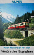 franzoesische eisenbahnen mg lafontant 1966 4 Advert A4 Photo Print
